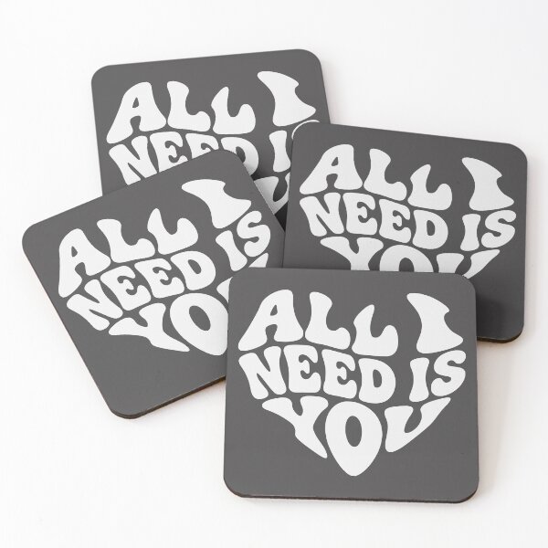 Item preview, All I Need Is You Retro Valentine White Heart designed and sold by WAMTEES.