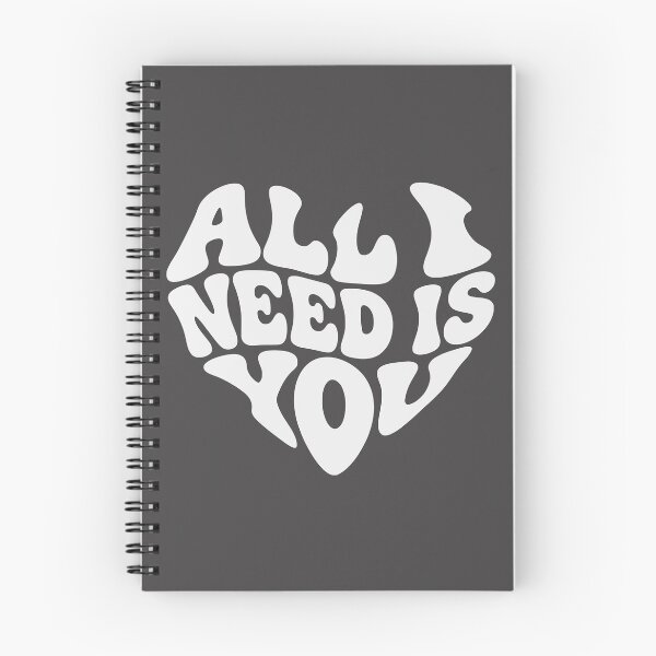 Item preview, All I Need Is You Retro Valentine White Heart designed and sold by WAMTEES.