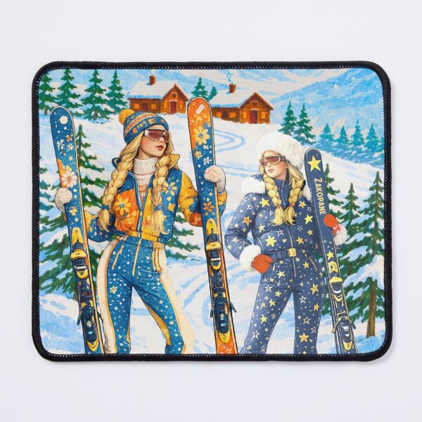Item preview, Zakopane Ski Resort poster designed and sold by taika tori.