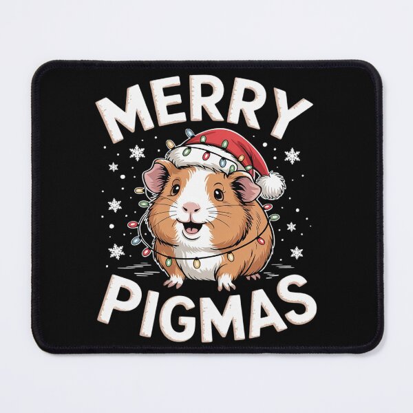 Item preview, Merry Pigmas Xmas Christmas Guinea Pig Lover designed and sold by joyouartArt.