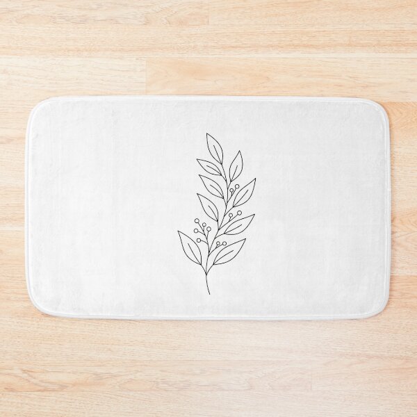 Item preview, Botanical branch illustration  designed and sold by Zazeyy.