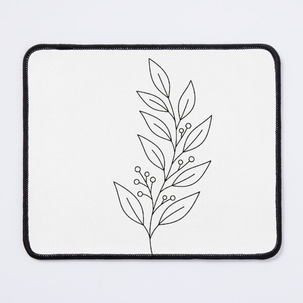 Item preview, Botanical branch illustration designed and sold by Zazeyy.