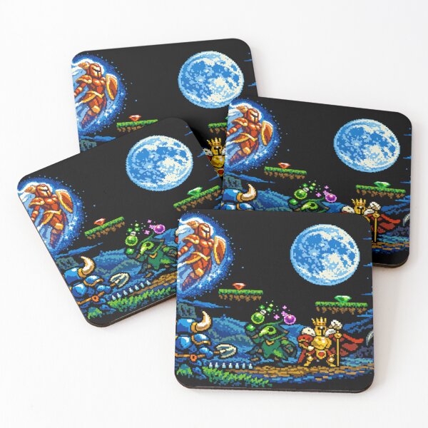 Item preview, Shovel Knight Art Work Moonlight designed and sold by FeelTheDrawing.