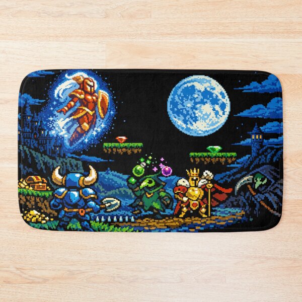 Item preview, Shovel Knight Art Work Moonlight designed and sold by FeelTheDrawing.