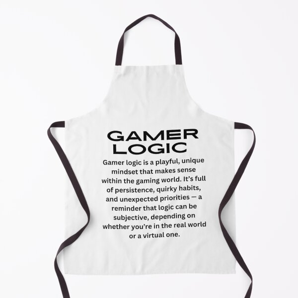 Item preview, Gamer logic unique mindset designed and sold by Rasheedaholik.