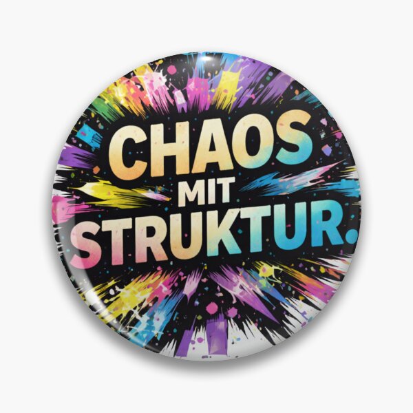 Item preview, Chaos with structure – Creative statement design with color & attitude designed and sold by FrenchieFever.