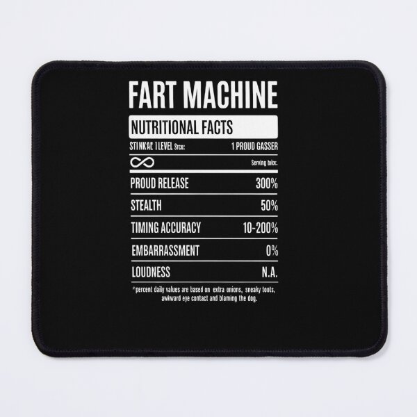 Item preview, Nutrion Facts Fart Machine Dad Jokes Farting Humor designed and sold by angolinnArt.