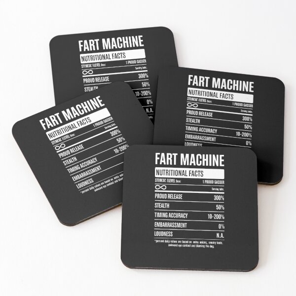 Item preview, Nutrion Facts Fart Machine Dad Jokes Farting Humor designed and sold by angolinnArt.