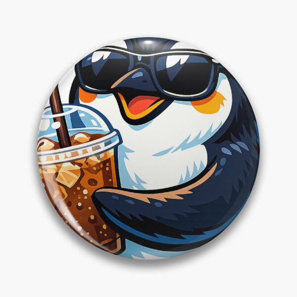 Item preview, Iced Coffee Penguin Morning Routine Caffeine Lover Graphic designed and sold by UnivStore.