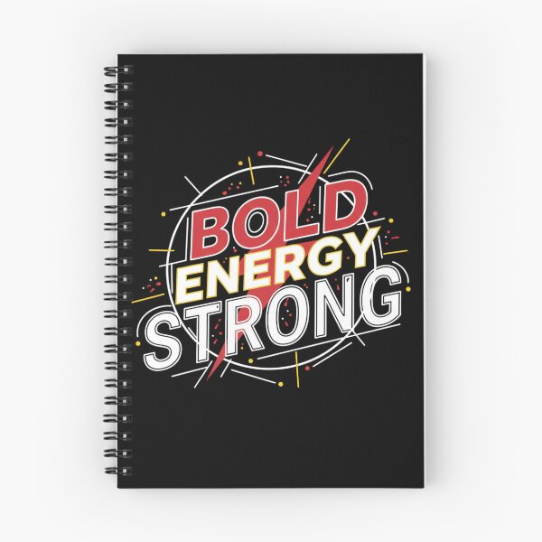 Item preview, Bold Energy Strong Minimalist Typography designed and sold by SoftType.