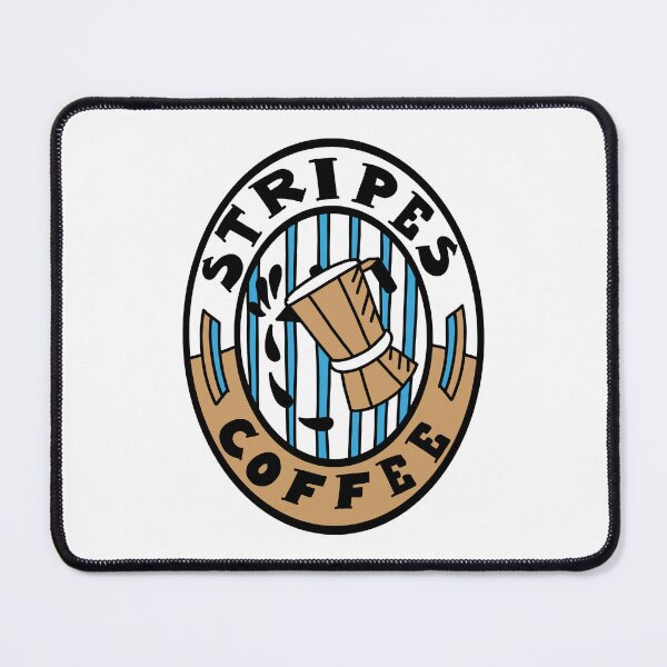 Item preview, Stripes Coffee Moka Pot Badge designed and sold by STFCoffee.
