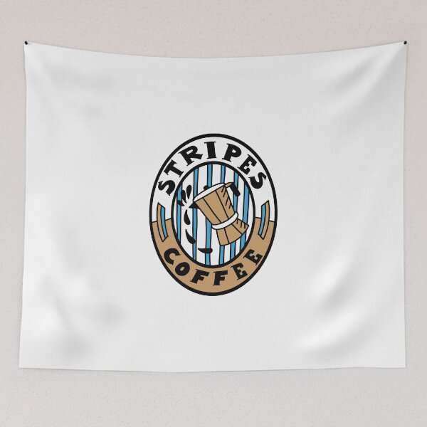 Item preview, Stripes Coffee Moka Pot Badge designed and sold by STFCoffee.