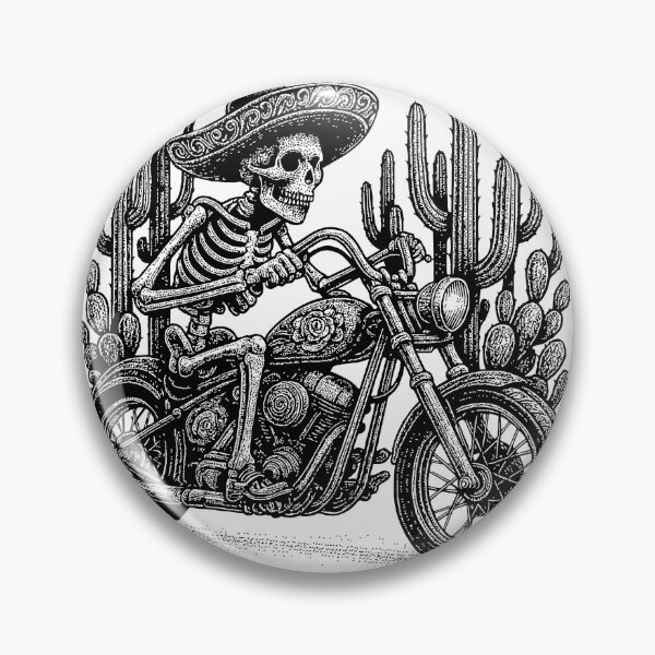 Item preview, Skull Moto MEXICO designed and sold by ROJOCELESTEMX.