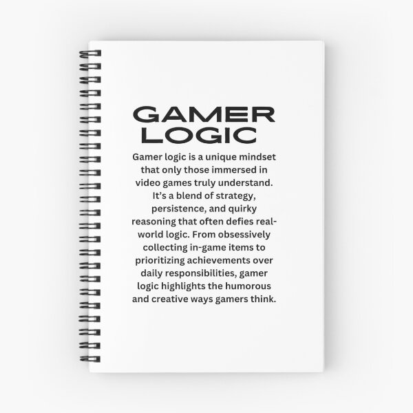 Item preview, Gamer logic - gamer life relatable  designed and sold by Rasheedaholik.