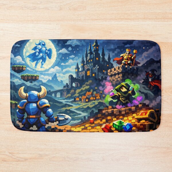 Item preview, Shovel Knight Art Work Moonlight designed and sold by FeelTheDrawing.