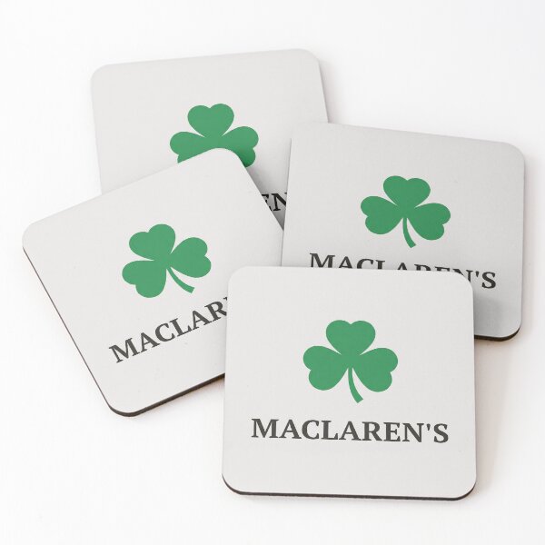 Item preview, MacLaren's Pub Shamrock Logo How I Met Your Mother designed and sold by DGtaLrtcom.