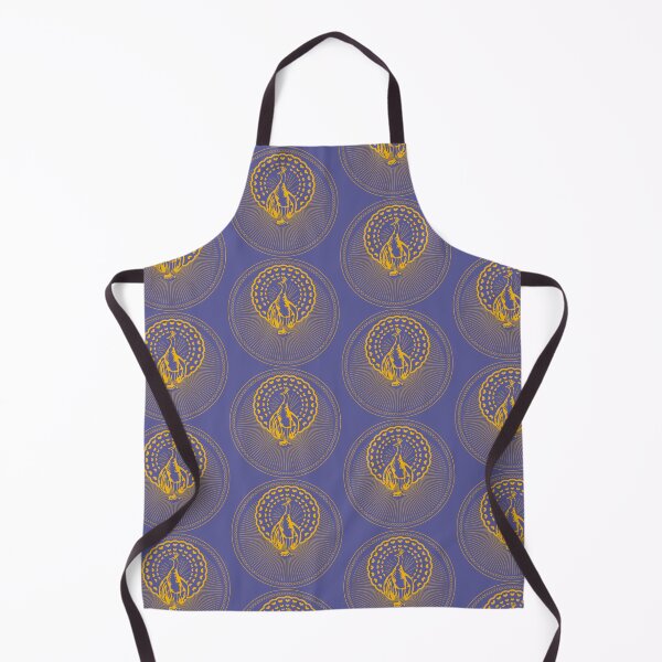 Item preview, South Asian Royal Peacock Symbol | Gold Fowl Esoteric Illustration designed and sold by Based History.