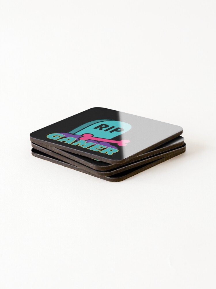 Thumbnail 4 of 5, Coasters (Set of 4), Gamer Rip designed and sold by Rasheedaholik.