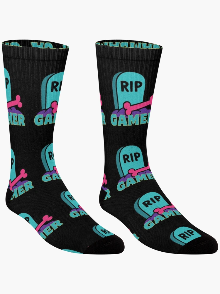 Thumbnail 3 of 5, Socks, Gamer Rip designed and sold by Rasheedaholik.