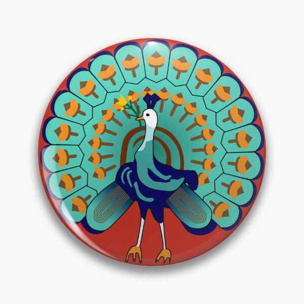 Item preview, Myanmar Burma Royal Peacock | South Asian Toungoo Green Fowl Symbol designed and sold by Based History.