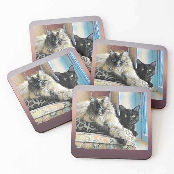 Item preview, George and Luna, Best Friends  designed and sold by oh-bi-me.