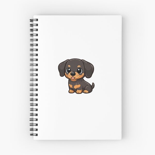 Item preview, Dachshund, Cute Dog, Kawaii Chibi Design designed and sold by shadow-bloom.