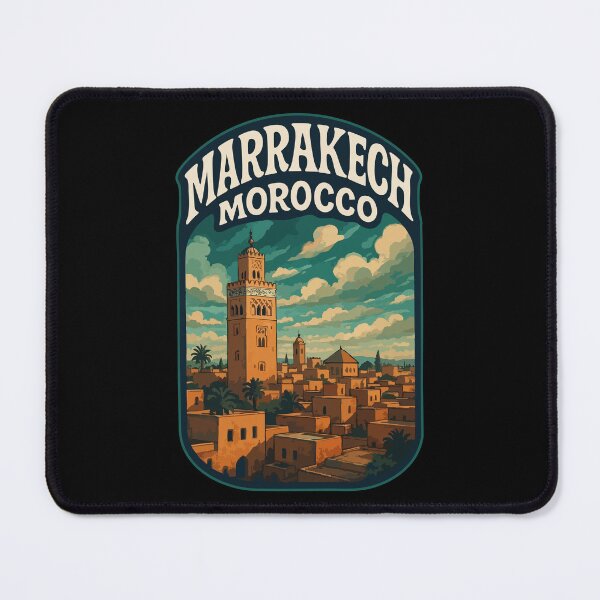 Item preview, Marrakech Morocco Retro Vintage Travel designed and sold by TomFrontierArt.