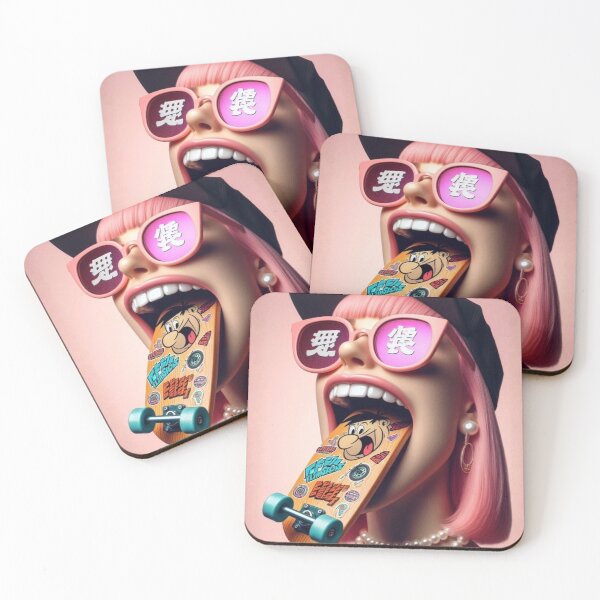 Item preview, “Pearlcore Punk: Skateboard in the Mouth, Style in the Veins” designed and sold by Print Fiction.