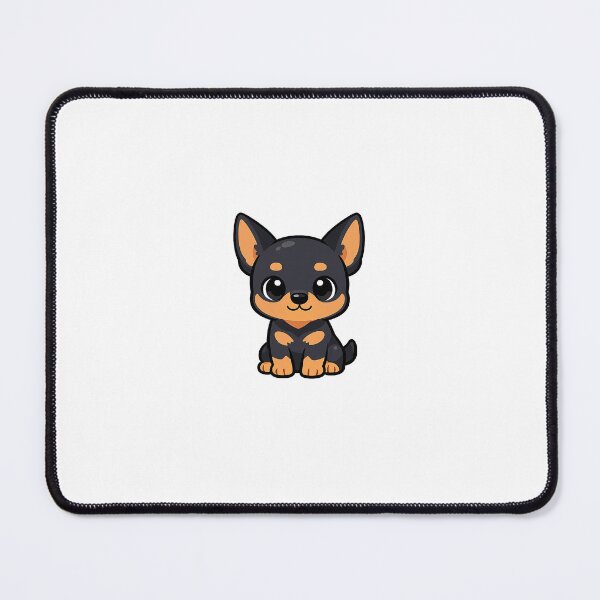 Item preview, Dobermann, Cute Dog, Kawaii Chibi Design designed and sold by shadow-bloom.