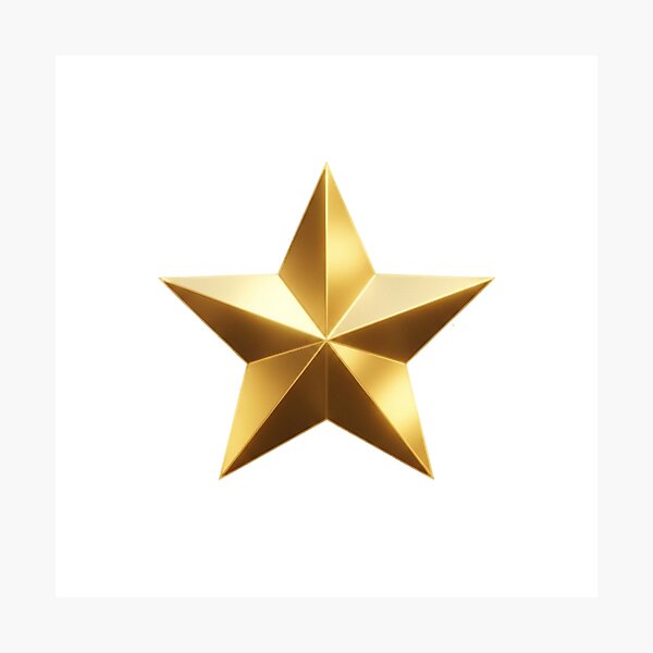 Item preview, GOLD STAR designed and sold by AGOMEN.