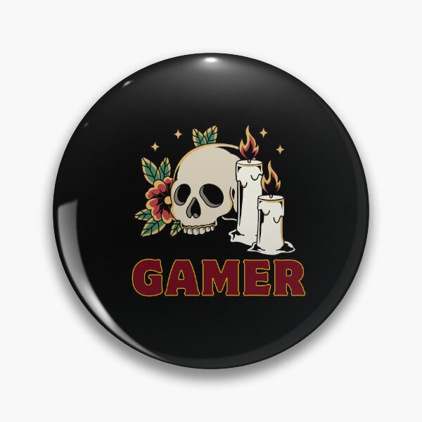 Item preview, Gamer skull designed and sold by Rasheedaholik.