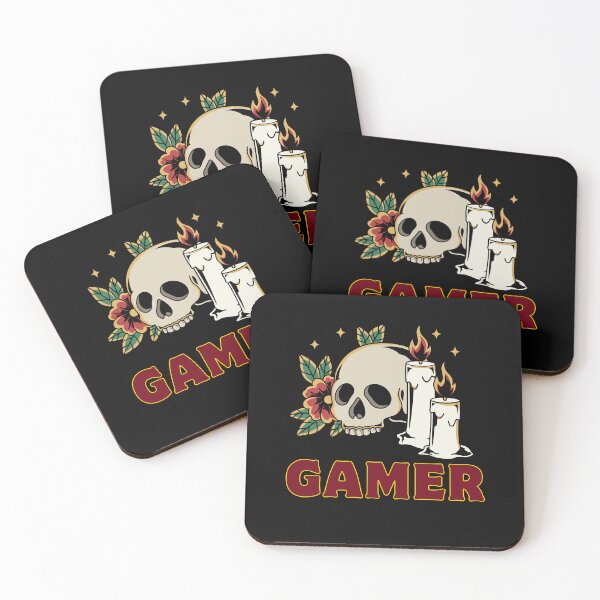Item preview, Gamer skull designed and sold by Rasheedaholik.