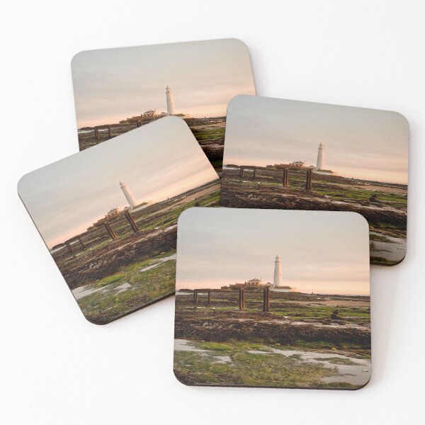 Item preview, St Marys Island and Lighthouse at Sunrise designed and sold by Violaman.