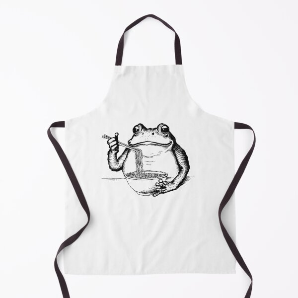 Item preview, Kawaii Cute Frog Eating Ramen Japanese Noodles Anime Lovers designed and sold by SOUFIANE1991.