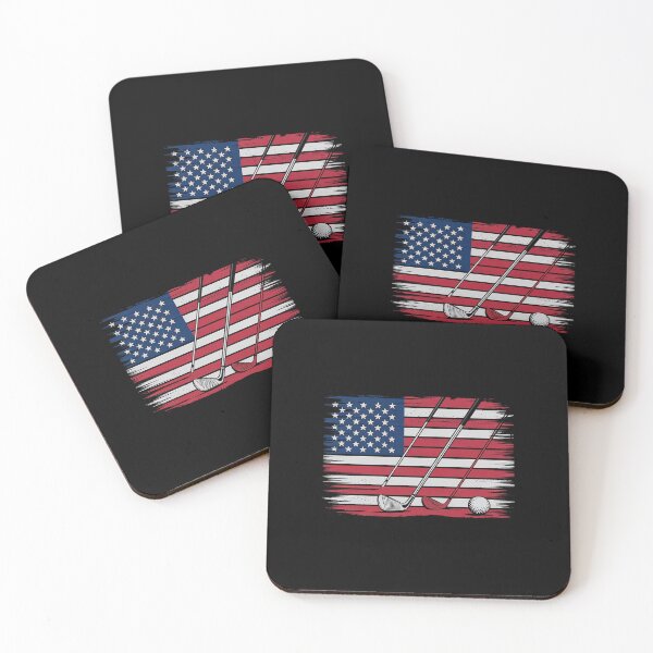 Item preview, Patriotic Golf - USA Flag Golf Clubs & Golf Balls  designed and sold by angolinnArt.