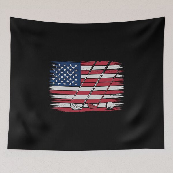 Item preview, Patriotic Golf - USA Flag Golf Clubs & Golf Balls  designed and sold by angolinnArt.