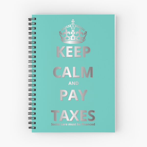 Item preview, KEEP CALM AND PAY TAXES designed and sold by GOLDENGARDENART.