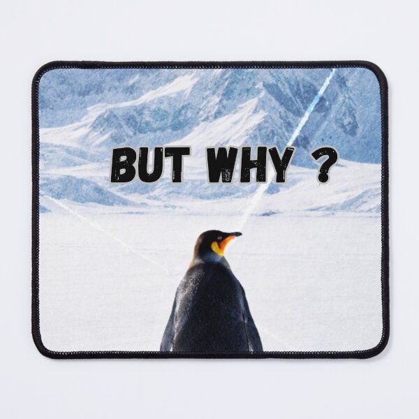 Item preview, But Why? – Lonely Penguin Journey designed and sold by Sickrobot8.