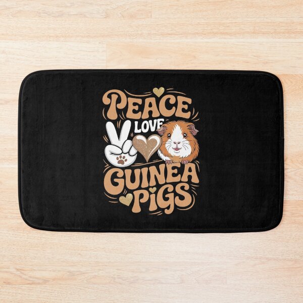 Item preview, Peace love guinea pigs for Guinea Pigs lover designed and sold by joyouartArt.