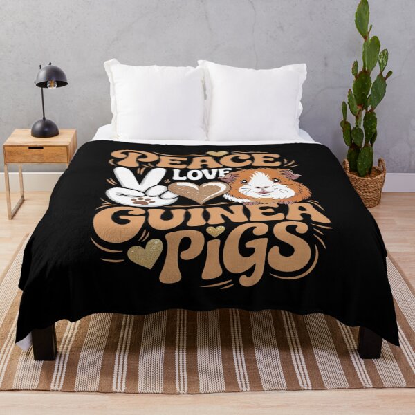 Item preview, Peace love guinea pigs for Guinea Pigs lover designed and sold by joyouartArt.