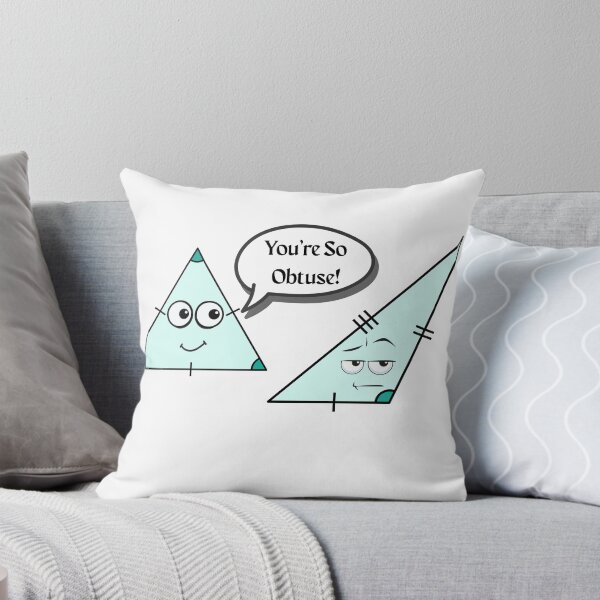 Item preview, You're So Obtuse! Funny Math designed and sold by Rawfuzion.