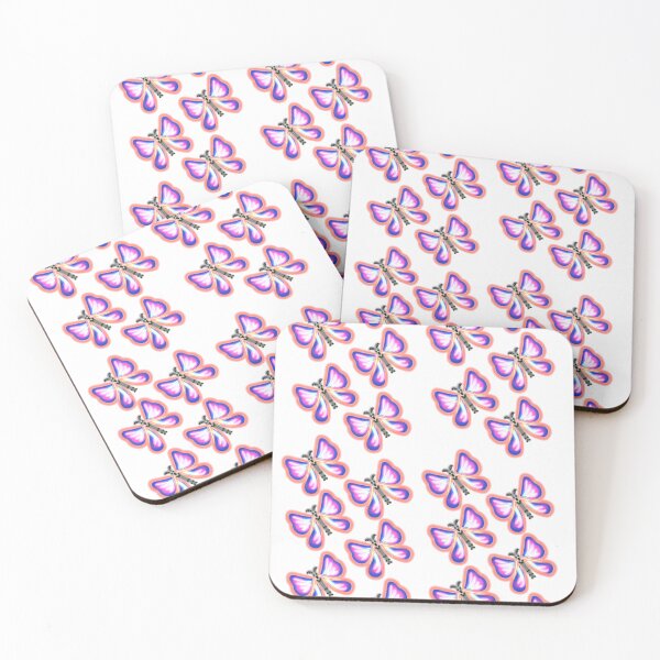 Item preview, Luminous Butterfly Flutter Pattern: Radiant Neon  Wings designed and sold by HopeAndHustle.