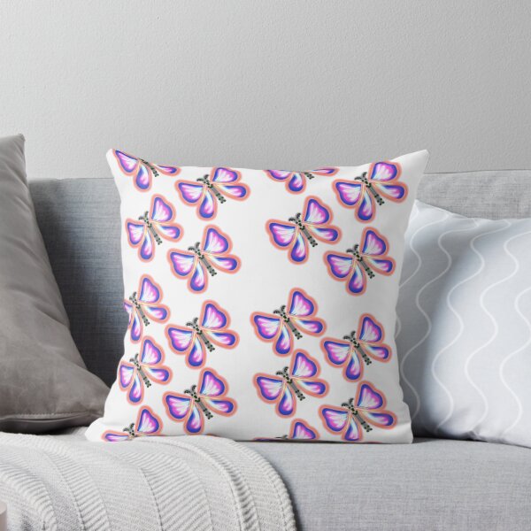Item preview, Luminous Butterfly Flutter Pattern: Radiant Neon  Wings designed and sold by HopeAndHustle.