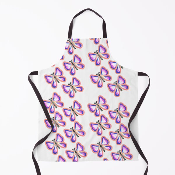 Item preview, Luminous Butterfly Flutter Pattern: Radiant Neon  Wings designed and sold by HopeAndHustle.