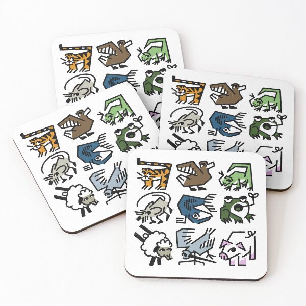 Item preview, Animal Kingdom in Colour designed and sold by silvae.studio.