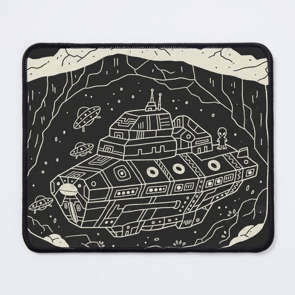 Item preview, Underground Alien Battleship Hollow Earth Secret Base designed and sold by zzz888.