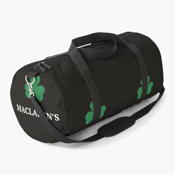 Item preview, MacLaren's Pub Shamrock Logo Black Background Art designed and sold by DGtaLrtcom.