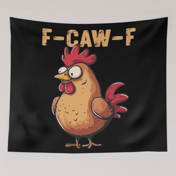 Item preview, F-Caw-F Funny Chicken designed and sold by Faissal Thomass.