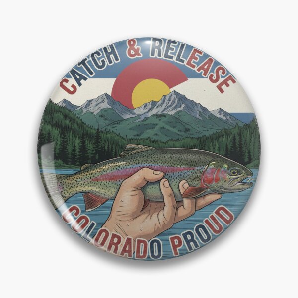 Item preview, Catch & Release Trout  designed and sold by AltitudeSticker.