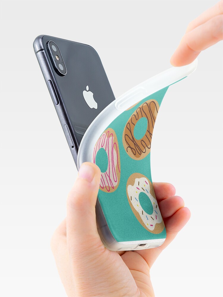 Alternate view of Delicious donuts iPhone Case & Cover